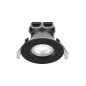Preview: Nordlux moderne Don Smart Colour Downlight Schwarz dimmbar Weiß/ Bunt Schutz gegen Strahlwasser - Bluetooth